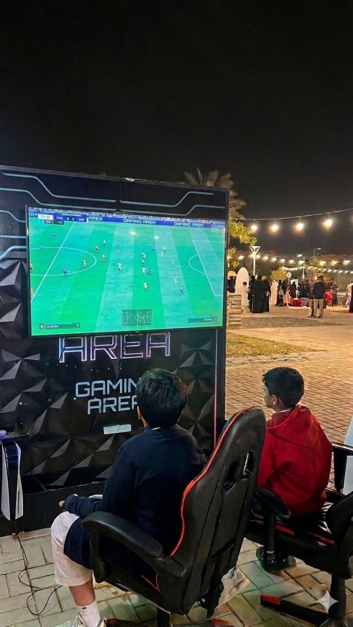 PlayStation gaming area